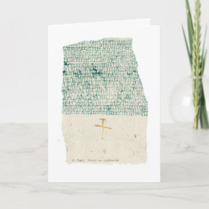 A place empty of separation. card