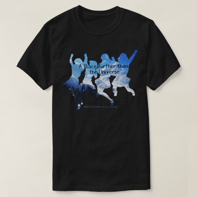 A Place Further Than The Universe Sora yori mo Too T-Shirt (Design Front)