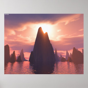 A Place of Peaks Poster