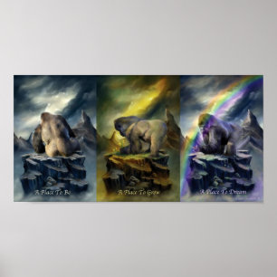 A Place To Be, To Grow, To Dream Art Poster/Print Poster