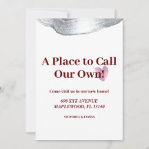 A place to call our own housewarming party glitter