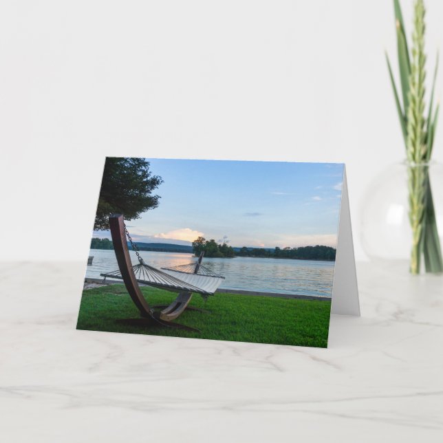 A Place To Relax Greeting Card (Front)