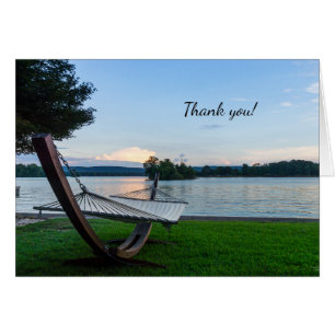 A Place To Relax Thank You Card