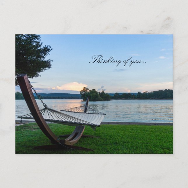 A Place To Relax Thinking Of You Postcard (Front)