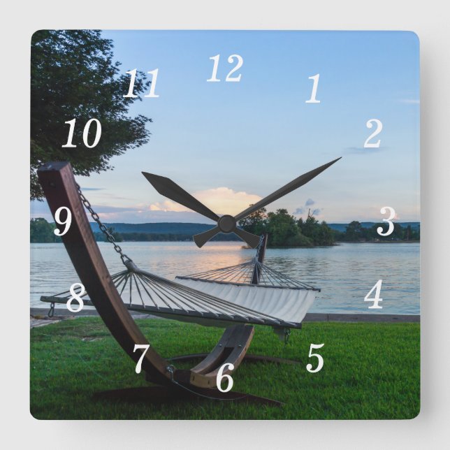 A Place To Relax Wall Clock (Front)