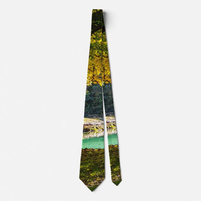 A Place Under The Shade Tree Neck Tie (Front)