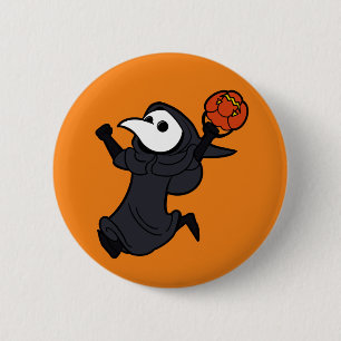 A Plague Friendly Halloween! 6 Cm Round Badge