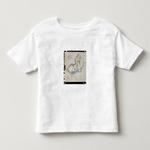 A Plan of the Gardens of Richard Grenville, Duke o Toddler T-Shirt