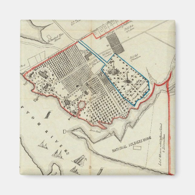 A Plan Of The Property Of The Hampton Normal Magnet (Front)