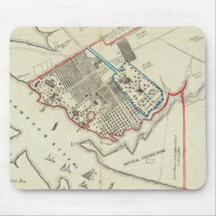 A Plan Of The Property Of The Hampton Normal Mouse Mat