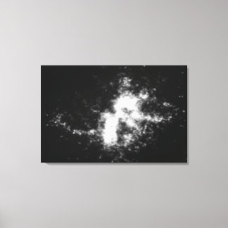 A Planetary Nebula (N66) in the Large Magellanic Canvas Print