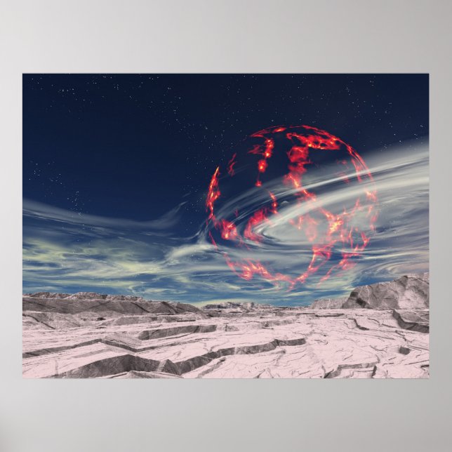 A Planet's Demise Poster (Front)