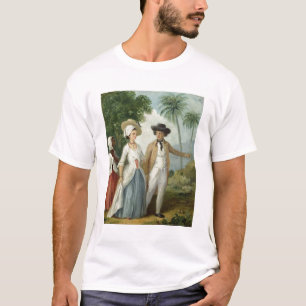 A Planter and his Wife, Attended by a Servant, c.1 T-Shirt