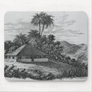 A Planter's House in Brazil Mouse Mat