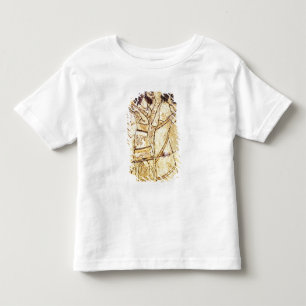 A plaque depicting two men walking toddler T-Shirt