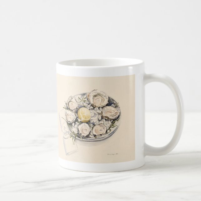 A Plate of Oysters 2012 Coffee Mug (Right)