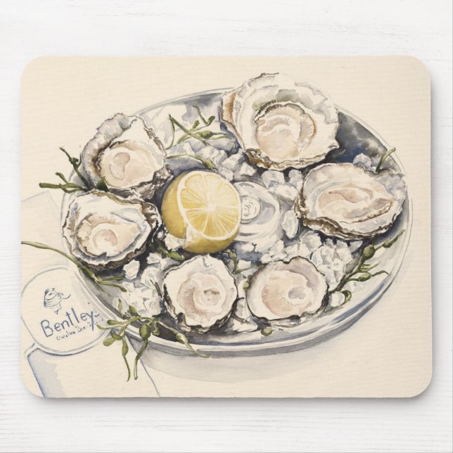 A Plate of Oysters 2012 Mouse Mat (Front)