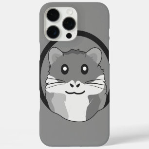 A playful and funny hamster iPhone 16 pro max case