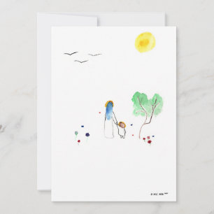 A Pleasant Walk Flat Card