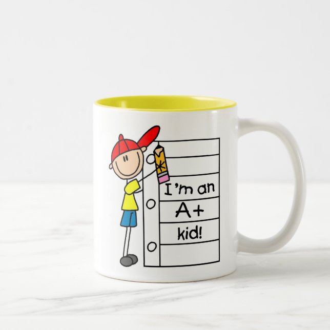 A Plus Kid Two-Tone Coffee Mug (Right)