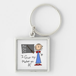 A Plus Teacher Key Ring