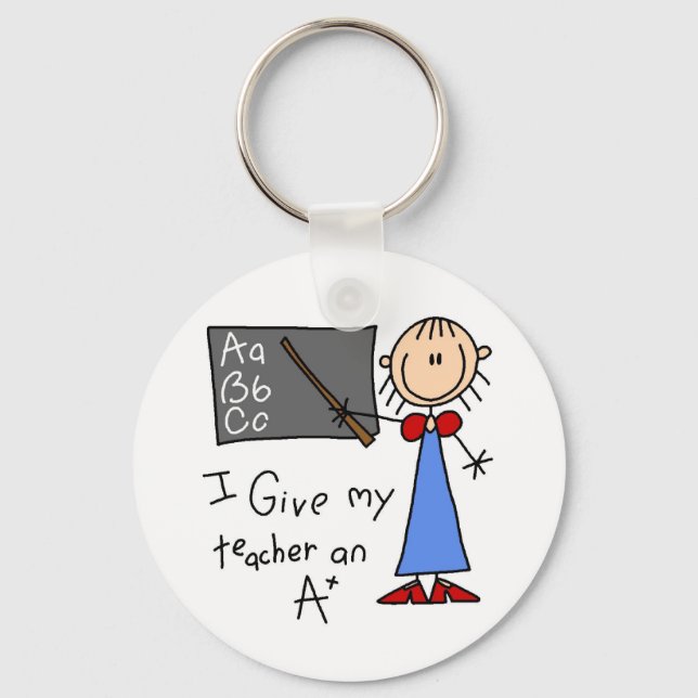 A Plus Teacher Key Ring (Front)