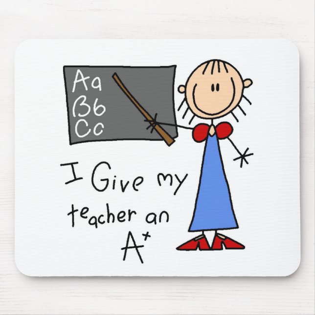 A Plus Teacher Mouse Mat (Front)