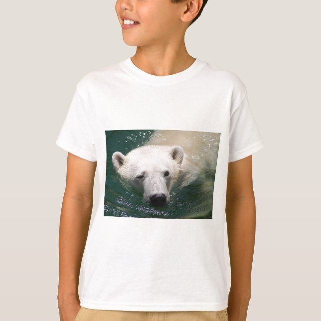 A polar bear just chilling T-Shirt (Front)