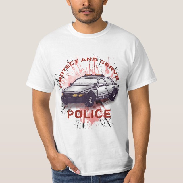 A Police Car t-shirt (Front)