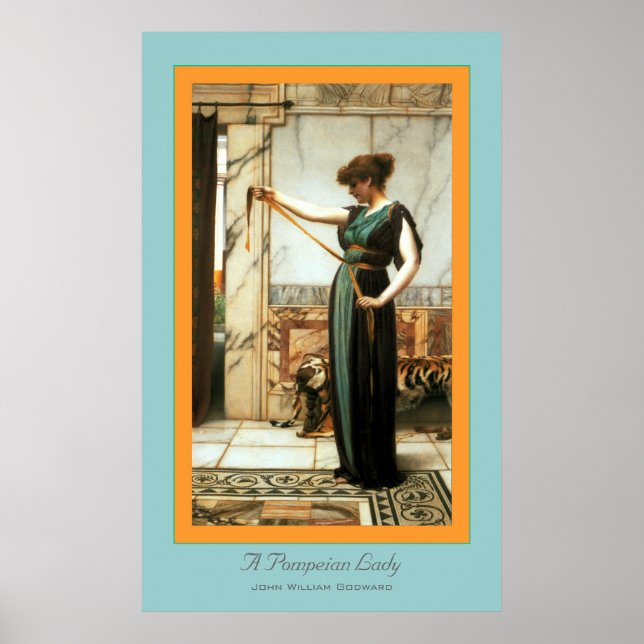 A Pompeian Lady Poster (Front)