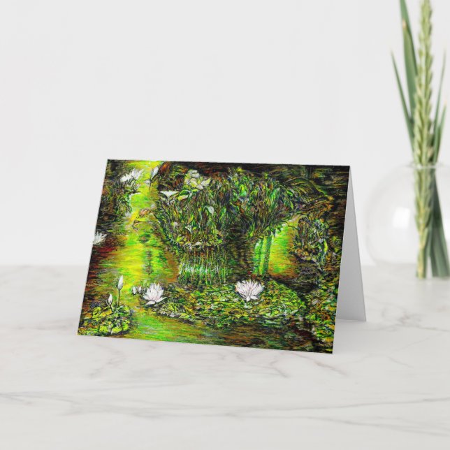 A Pond with Unpure Thoughts Card (Front)