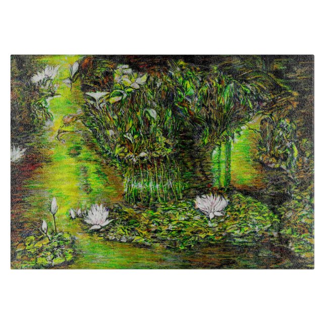 A Pond with Unpure Thoughts Cutting Board (Front)