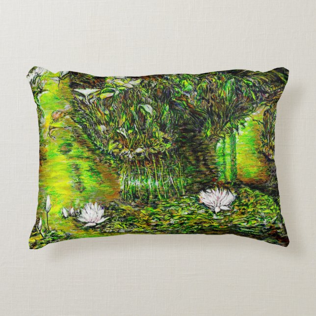 A Pond with Unpure Thoughts Decorative Cushion (Front)
