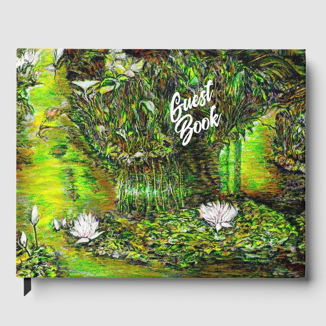 A Pond with Unpure Thoughts Guest Book (Front)