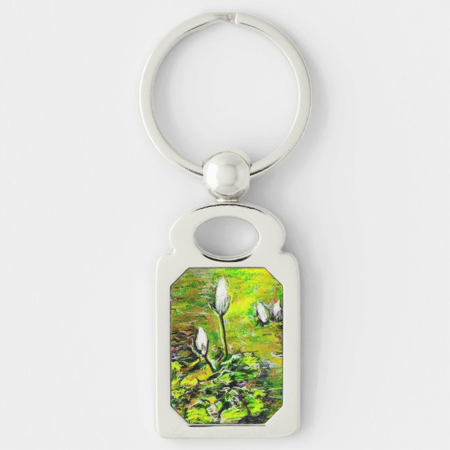 A Pond with Unpure Thoughts Key Ring (Front)