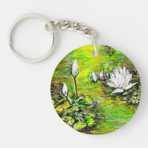 A Pond with Unpure Thoughts Key Ring