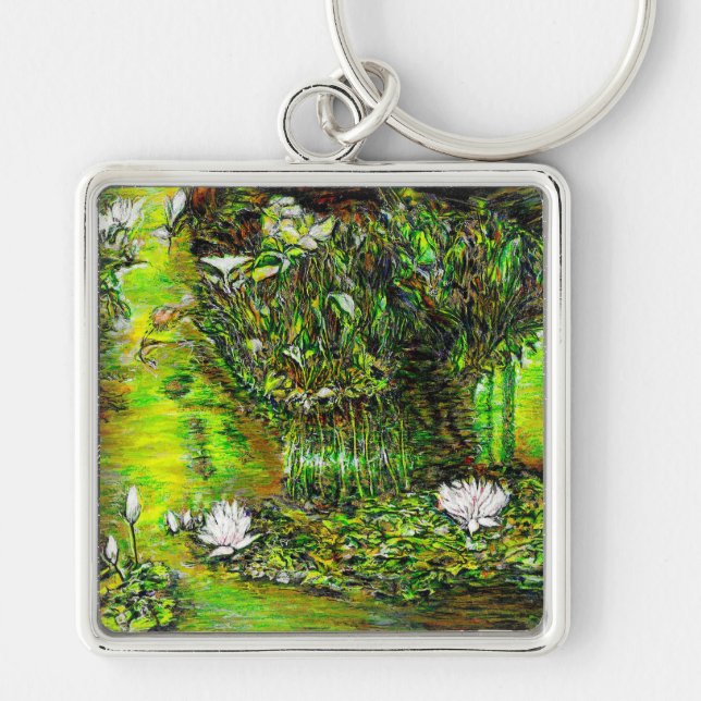 A Pond with Unpure Thoughts Key Ring (Front)
