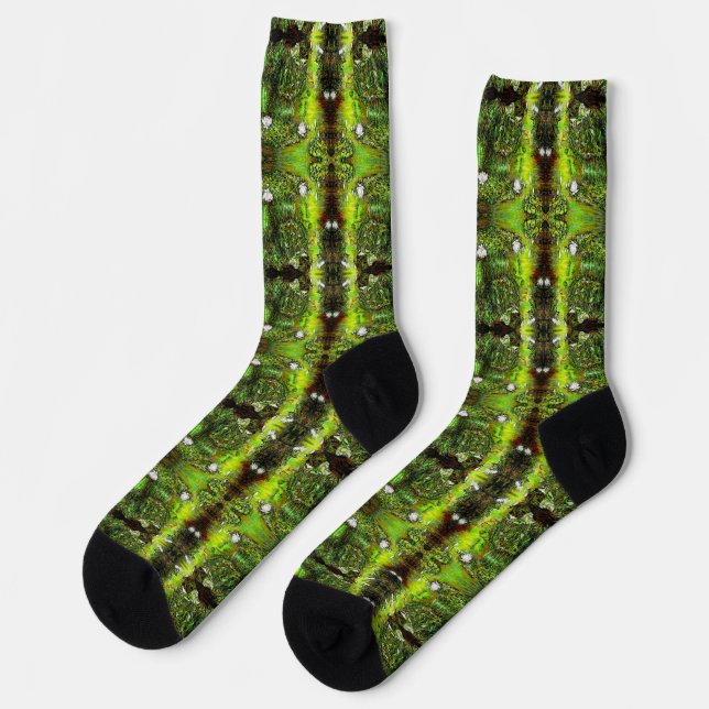 A Pond with Unpure Thoughts Socks (Left)