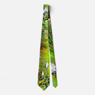 A Pond with Unpure Thoughts Tie