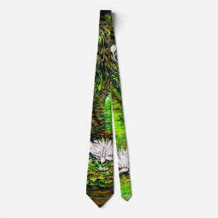 A Pond with Unpure Thoughts Tie