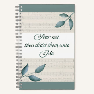 A Poor Wayfaring Man of Grief Notebook