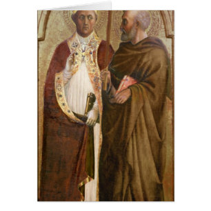 A Pope and St. Matthias, c.1428-29