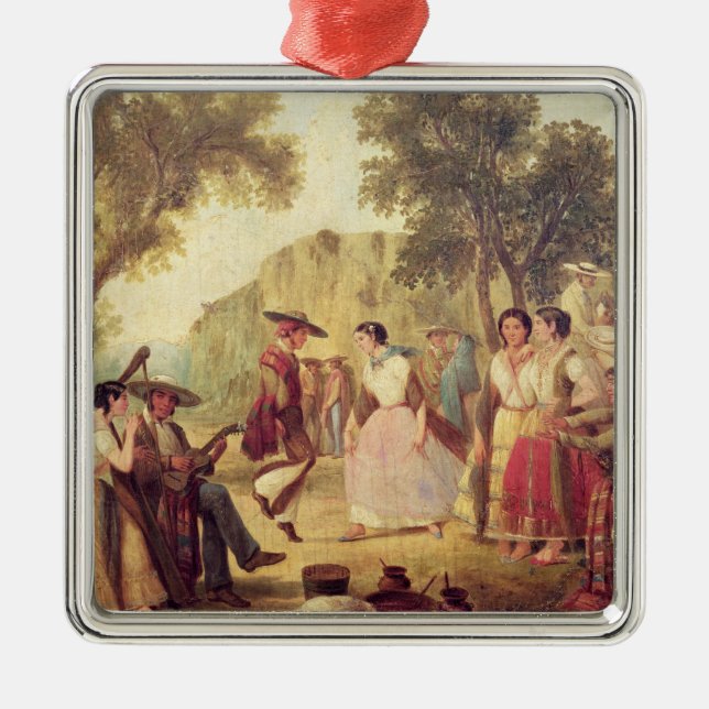 A Popular Dance Metal Tree Decoration (Front)