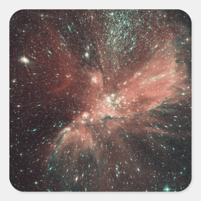 A population of infant stars in the Milky Way Square Sticker (Front)