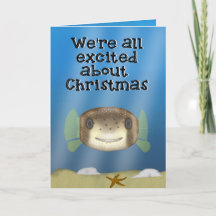 A Porcupine Puffer Fish Christmas