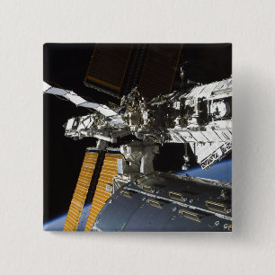 A portion of the Columbus laboratory 15 Cm Square Badge