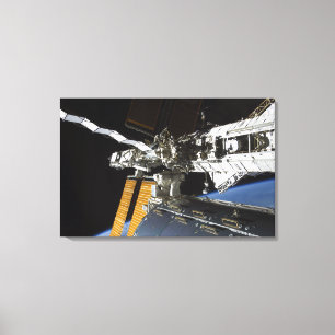 A portion of the Columbus laboratory Canvas Print