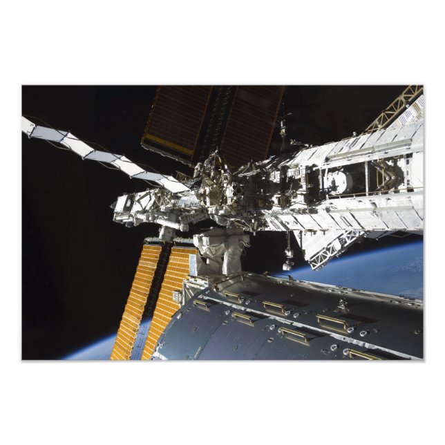 A portion of the Columbus laboratory Photo Print (Front)