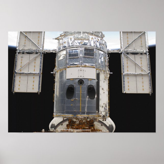 A portion of the Hubble Space Telescope Poster (Front)