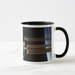 A portion of the International Space Station 2 Mug